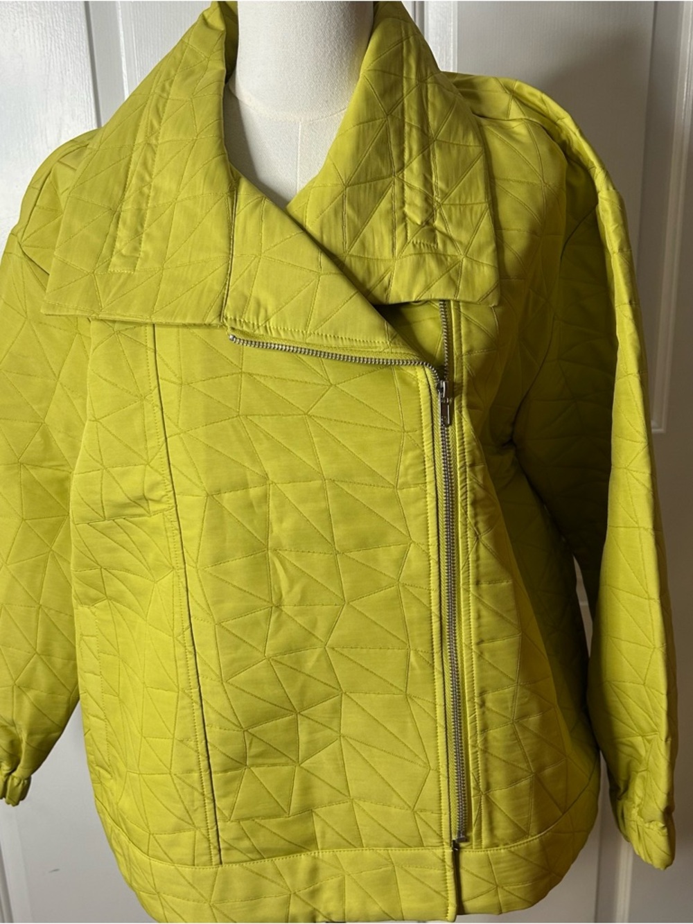 NWT WynneLayers Quilted Jacquard Spring Jacket - Picture 4 of 8